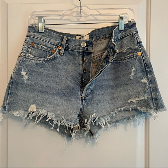 Agolde Parker Shorts - Picture 2 of 5